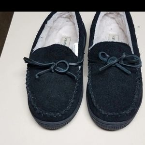 Suede slippers size 7